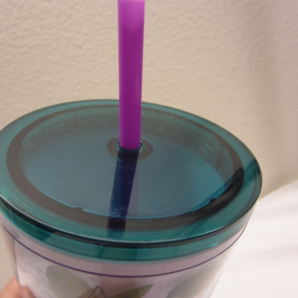 Starbucks 2022 Spring Flower Floral 24 OZ Venti Tumbler Multicolor w/straw - Picture 6 of 11